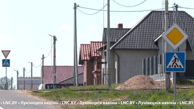 Все больше новых домов люди строят в сельской местности в Лунинецком районе