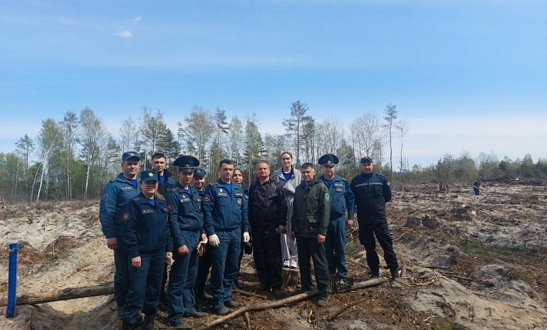 Спасатели Лунинетчины приняли участие в акции «Лес! Дабро! Парадак!»