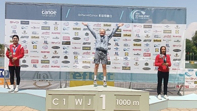 Пинчанка Мария Попичич - победительница чемпионата мира по гребле на байдарках и каноэ 