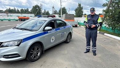 Сотрудники ГАИ проводят мероприятия в Лунинецком районе