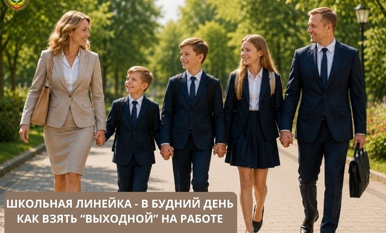 Как официально в День знаний взять выходной, напомнили в Минтруда