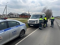 Сотрудники ГАИ продолжают отрабатывать маршрутки в Лунинецком районе 