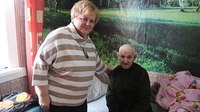 Визит к 100-летнему ветерану: акция «От всей души» в Кожан-Городке