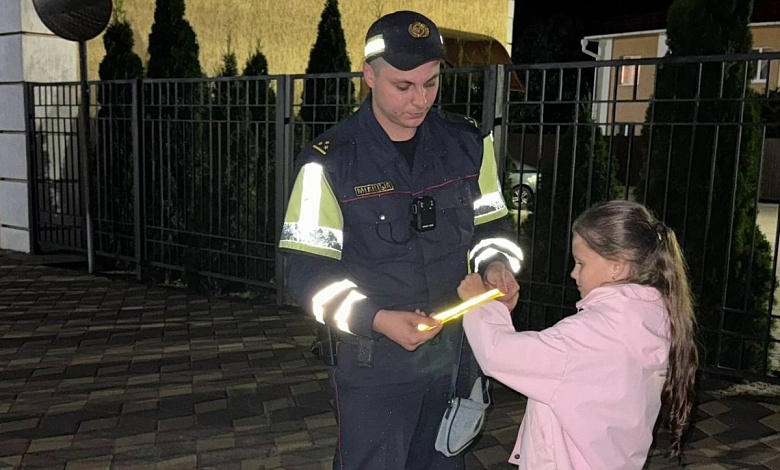 ГАИ напоминает о важном элементе безопасности на дорогах Лунинецкого района