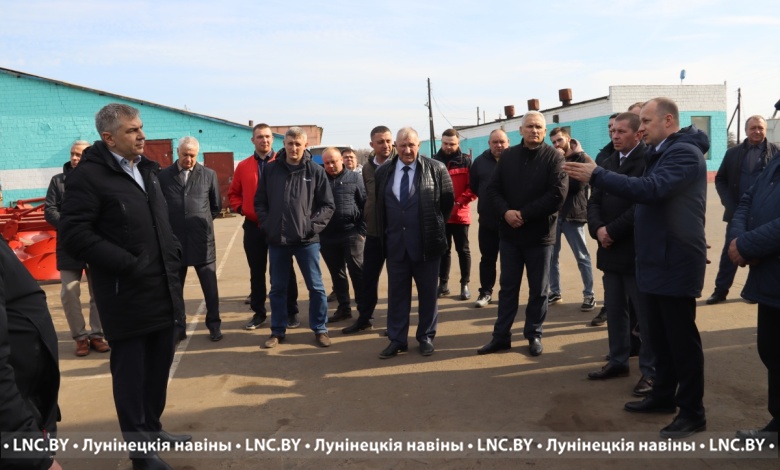 В Лунинецком районе дан старт посевной кампании