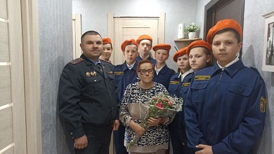 Патриоты навестили Надежду Николаевну Яковлеву