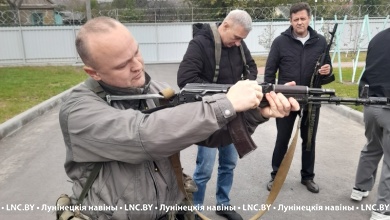 В Лунинце провели занятия с офицерами запаса