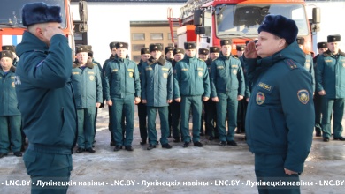 Лунинецкие спасатели отметили профессиональный праздник