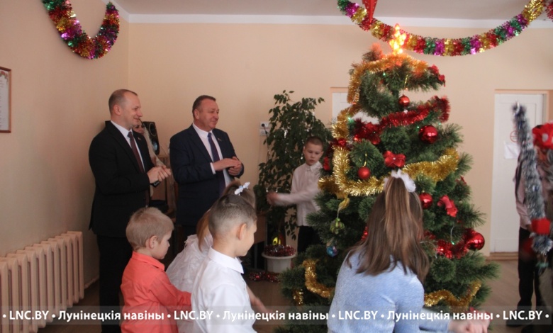 Все дети - наши! Теплая встреча в Вульке 1 (Лунинецкий район)