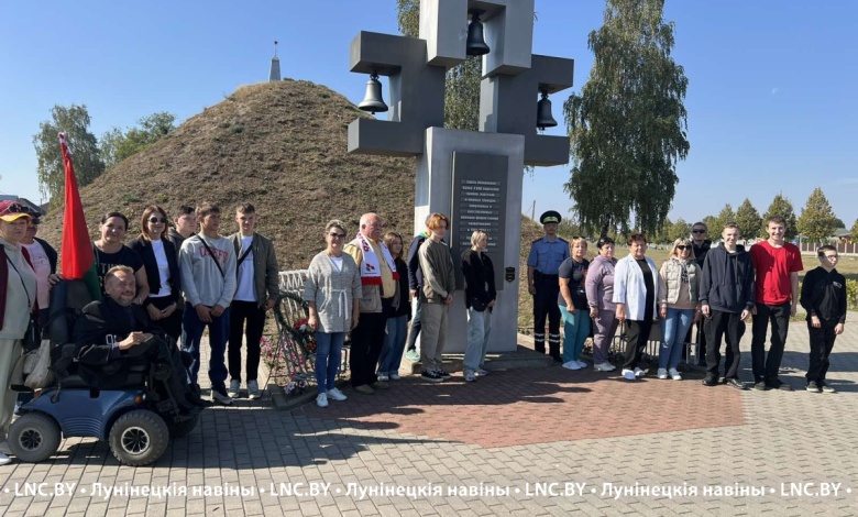 Инклюзивный велопробег прошел в Лунинце