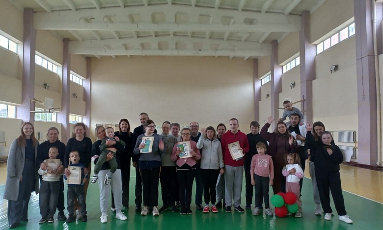 Весело провели время на спортландии в Лунинце