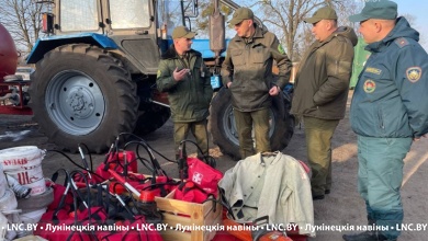 В Лунинецком лесхозе проверили готовность к пожароопасному периоду