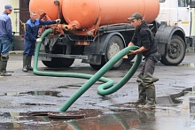 В Микашевичах приступили к реконструкции ливневки по Садовой 