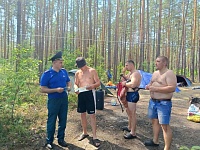 Жара и беда! Рейдовые мероприятия у водоемов проводятся в Лунинецком районе