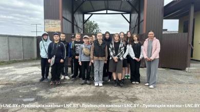 Чем школьников удивили в ОАО "Лунинский"?