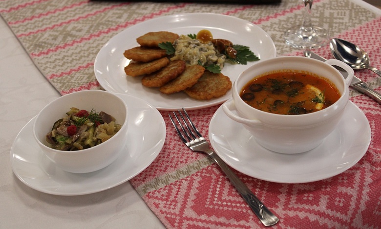 «Комбо-обед» из блюд белорусской кухни в Лунинце, Микашевичах и Дворце!