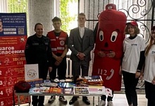 Не оставляйте детей одних! Акция в поликлинике Лунинца