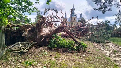 Почти 80 бригад энергетиков устраняли последствия грозового фронта в Брестской области