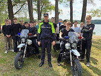 Сотрудники ОГАИ Лунинецкого РОВД не ослабляют контроль за безопасностью на дорогах
