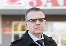 Эдуард Севярын правядзе прыём грамадзян у Лунінцы 19 лістапада