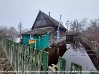 В Лунинецком районе от паводка пострадали сразу несколько населённых пунктов ﻿