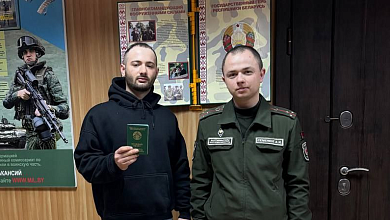 Военнообязанным из Лунинецкого района присвоены офицерские звания