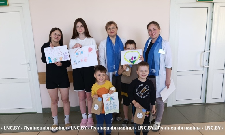 Конкурс детских рисунков провели в Лунинце