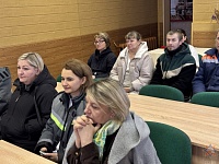 О чем говорил руководитель Лунинецкого РОЧС с работниками хлебозавода