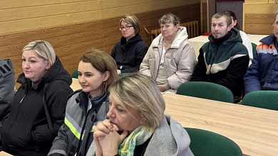 О чем говорил руководитель Лунинецкого РОЧС с работниками хлебозавода