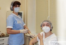 В Лунинецком районе продолжается вакцинация против коронавируса
