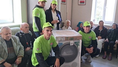 Подарок отделению круглосуточного пребывания сделал ОАО "Спецжелезобетон"