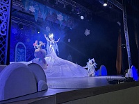 Лунинчане побывали на чудесном новогоднем утреннике в Пинске