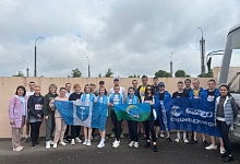 Забег "Первых" объединил жителей Лунинецкого района