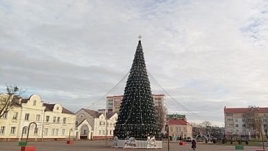 Открытие главной елки Лунинецкого района и города Микашевичи 
