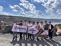 Молодые энергетики из Березы посетили Микашевичи и РУПП "Гранит" (Лунинецкий район)