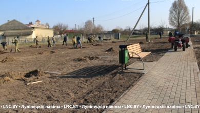 Районный субботник проходит на Лунинетчине