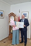 В Микашевичах проводили на заслуженный отдых Галину Лусевич