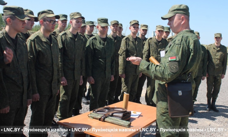 К единому дню безопасности военной службы присоединились лунинчане