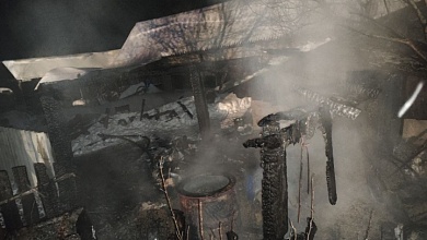 10 января произошел пожар в агрогородке Дворец Лунинецкого района