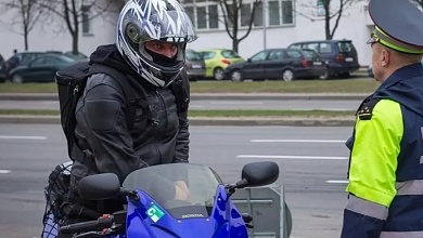 Особое внимание - мотоциклистам