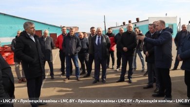 В Лунинецком районе дан старт посевной кампании