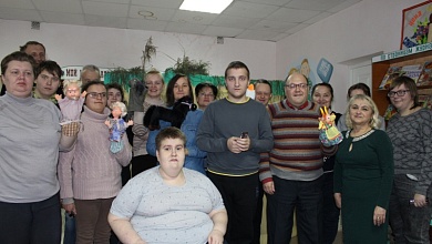 Встречу, наполненную теплотой и любовью, провели в детской библиотеке Лунинца