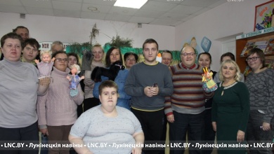 Встречу, наполненную теплотой и любовью, провели в детской библиотеке Лунинца