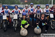 Лунинецкая команда выиграла первенство Беларуси по мотоболу