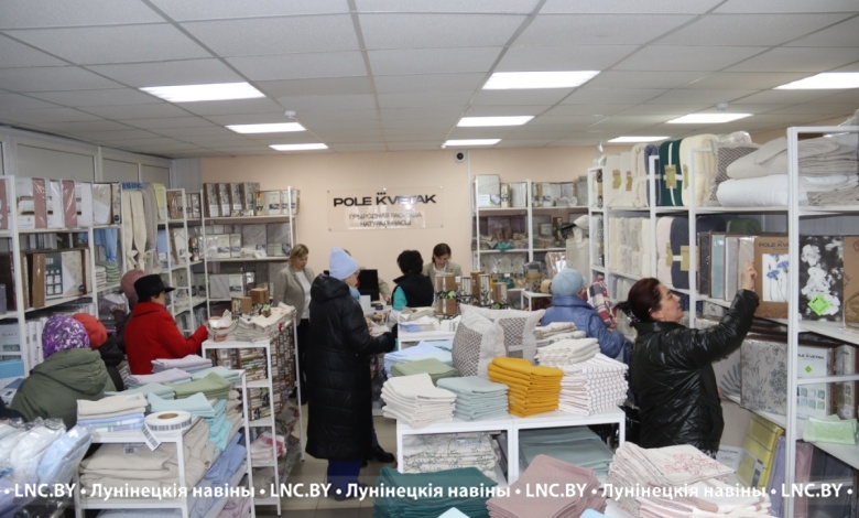 Белорусский лен! Магазин «Поле кветак» открылся в Лунинце!