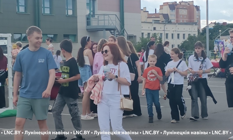 День молодежи и студенчества отмечают в Лунинце