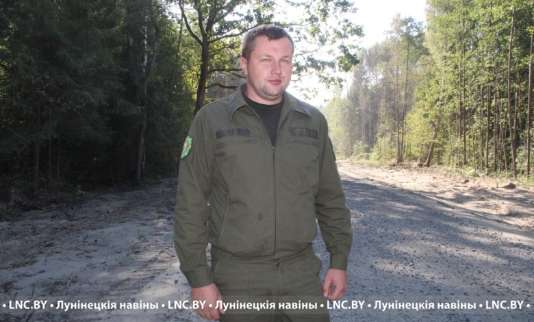 Строительство важной лесной дороги ведется в Лунинецком районе