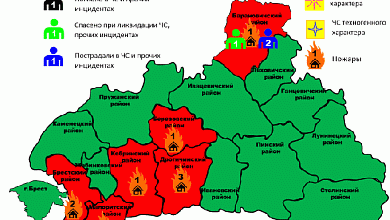 Эвакуировали людей! За сутки в Брестской области произошло 9 пожаров 