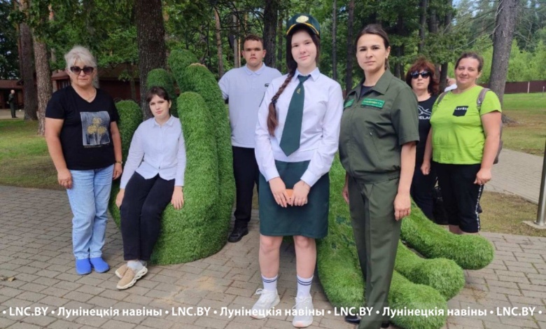 Лунинчанка принимает участие в республиканском лесном конкурсе