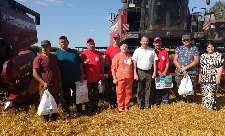 Хлеборобов чествуют в Лунинецком районе